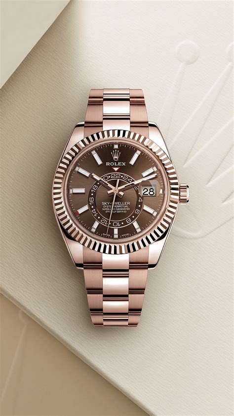 sky dweller rolex chocolate|Rolex Sky-Dweller gold 2021.